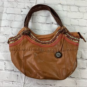 The Sak leather embellished shoulder bag